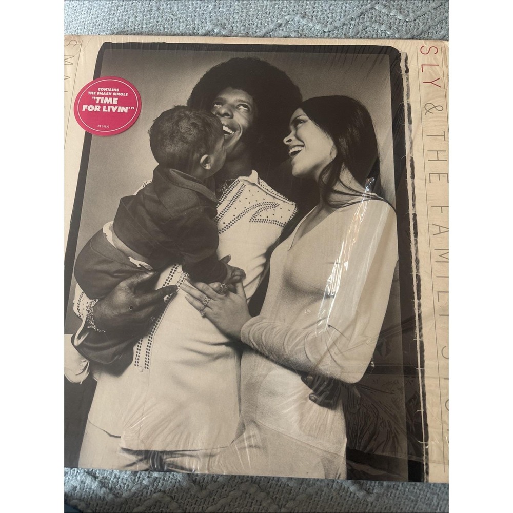 Sly And The Family Stone Small Talk Record LP Epic 1974 EX Condition